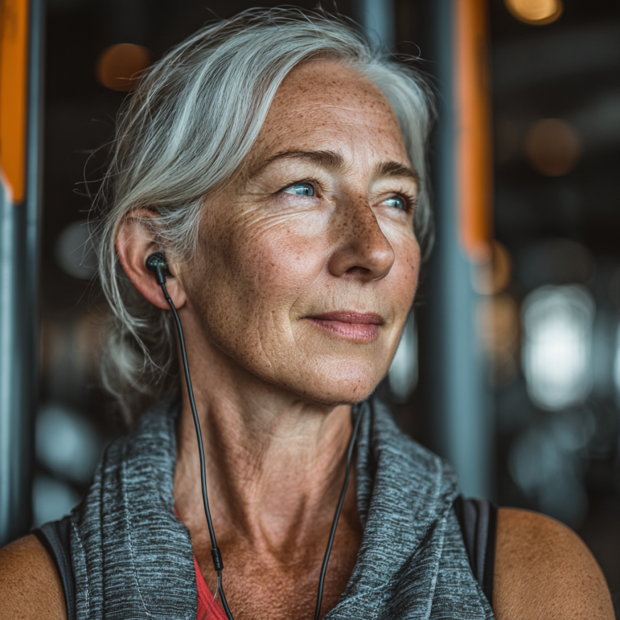 Літні люди займаються фітнесом